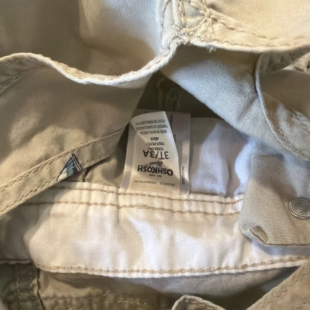 Oshkosh Bgosh Overalls Shortalls Sailboats Boats 3T